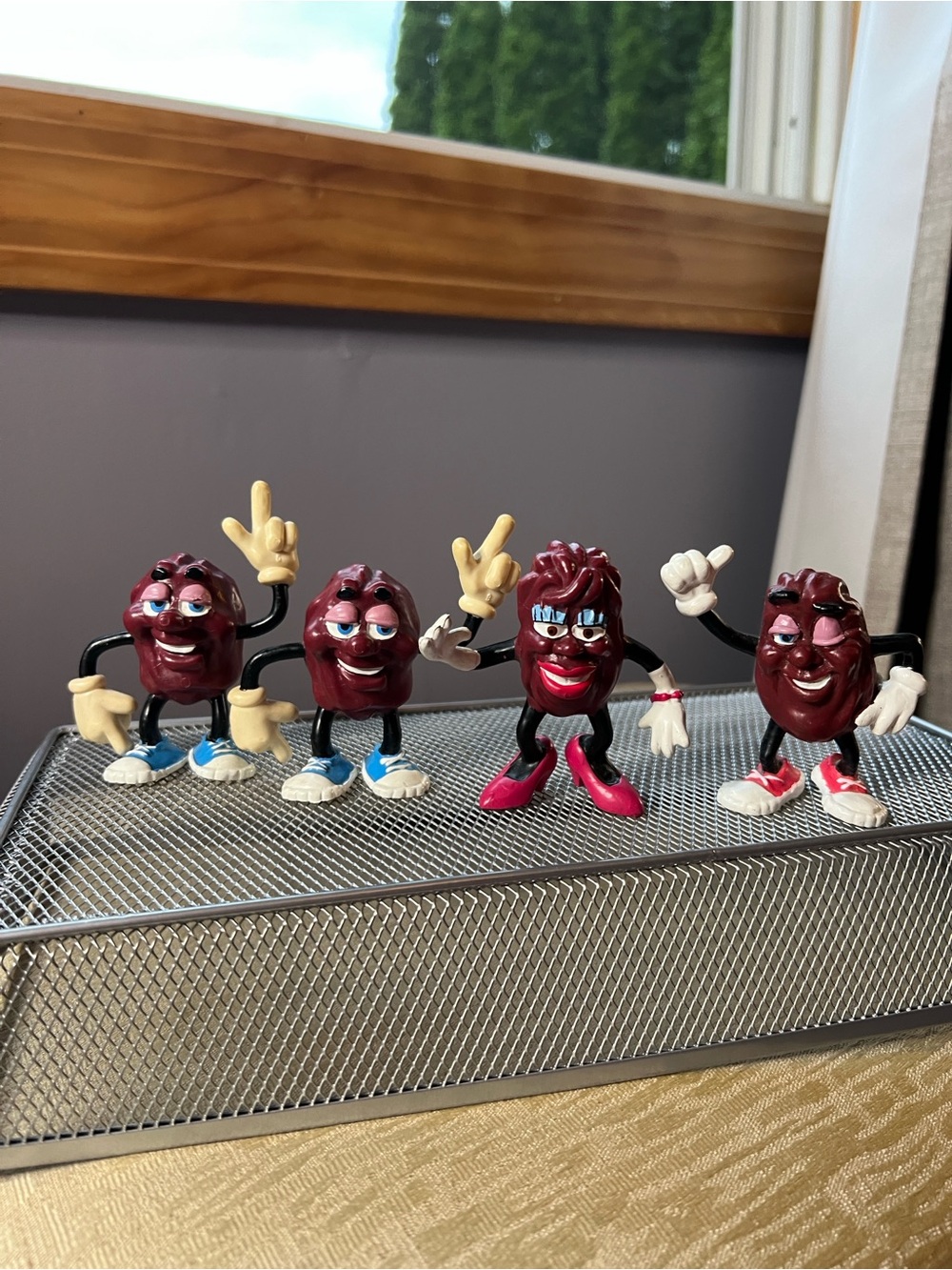 California Raisins Figurines 1987-1988 (4)